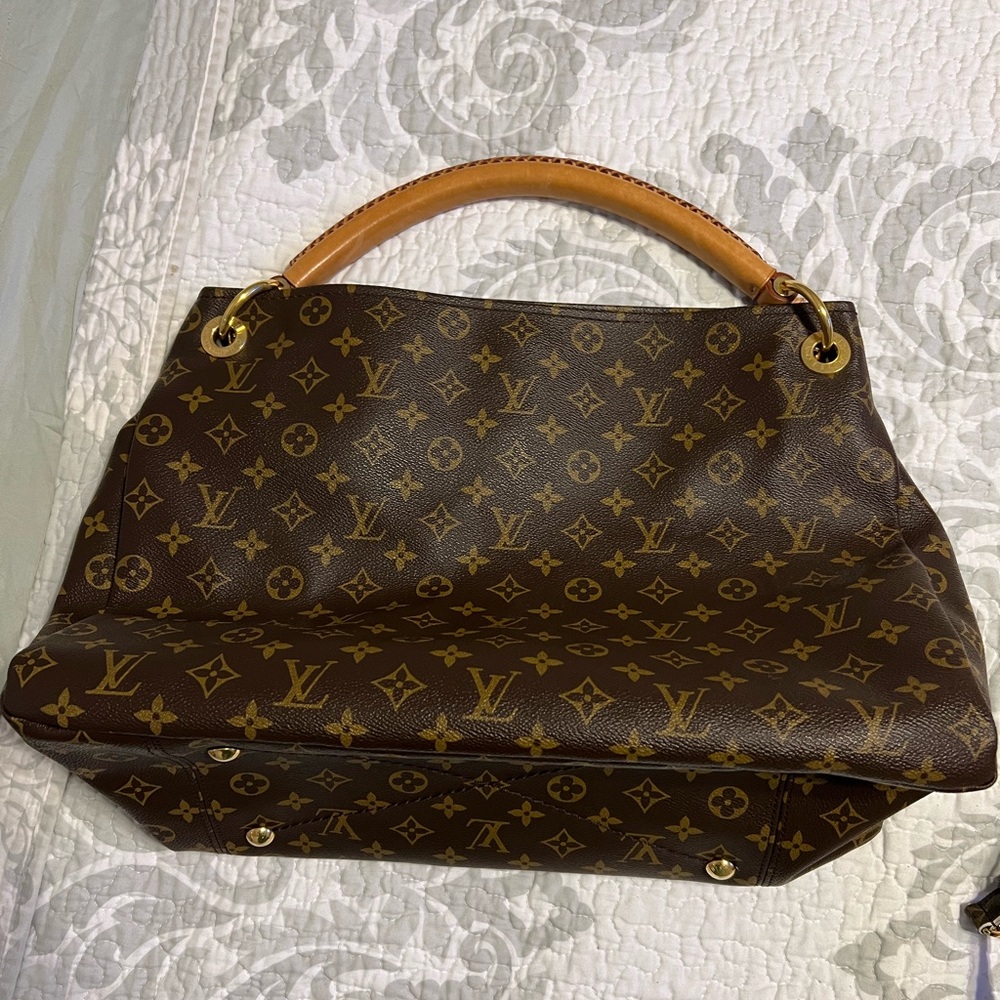 Louis Vuitton Brown Monogram Tote Bag